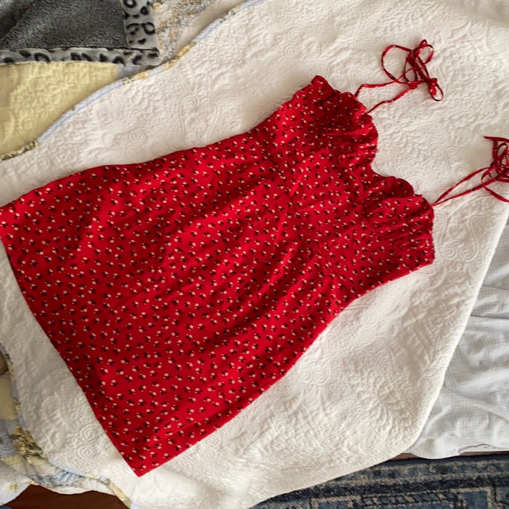 Red Mini dress